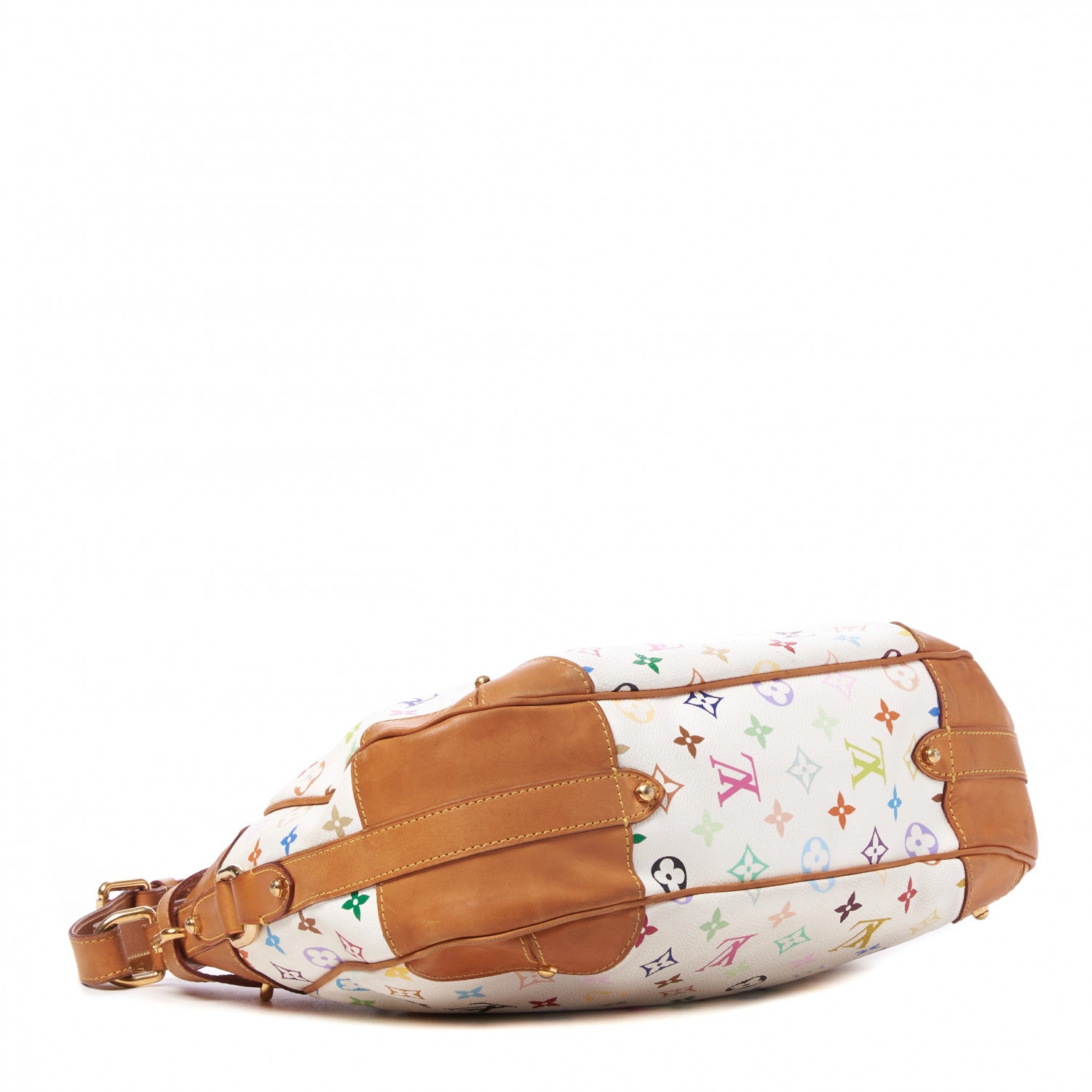Louis Vuitton Monogram Multicolor Greta White 3 of 8