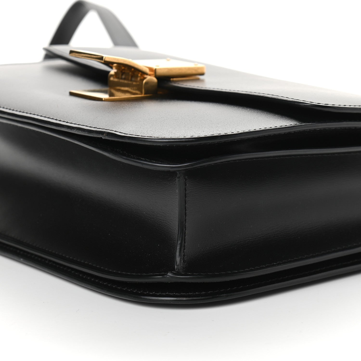 Celine Box Calfskin Medium Classic Box Flap Bag Black 9 of 9