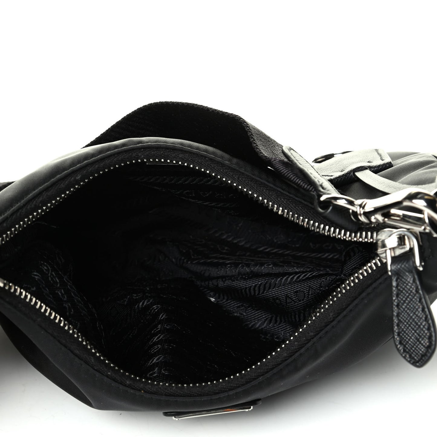 Nylon Re-Edition 2005 Shoulder Bag Black