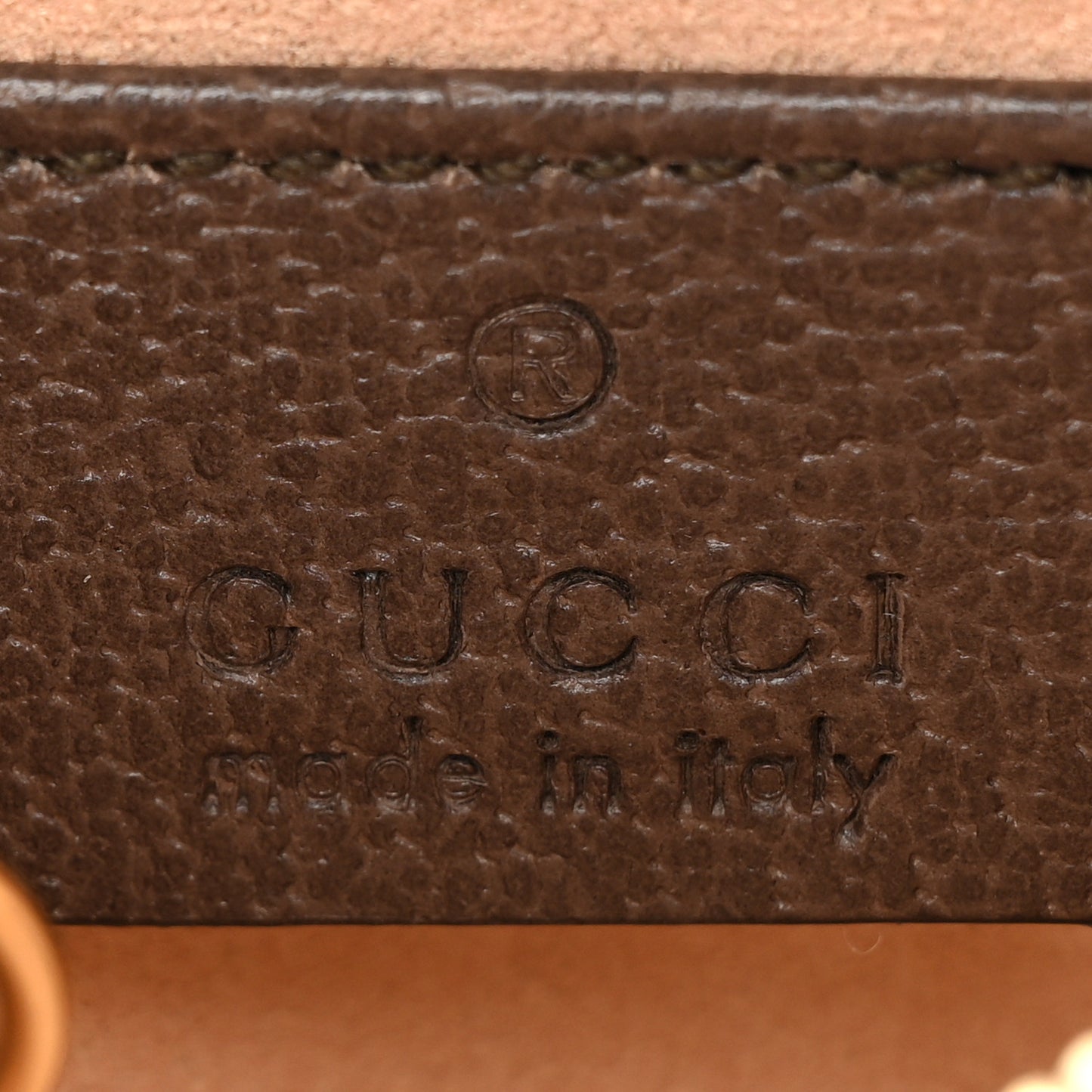 GG Supreme Monogram Web Ophidia Key Case Beige New Acero