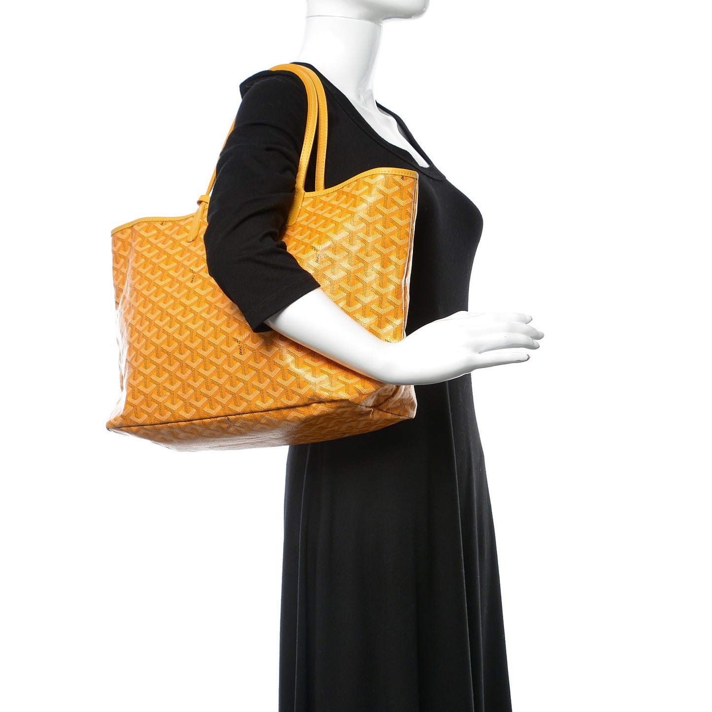 Goyardine Saint Louis PM Yellow