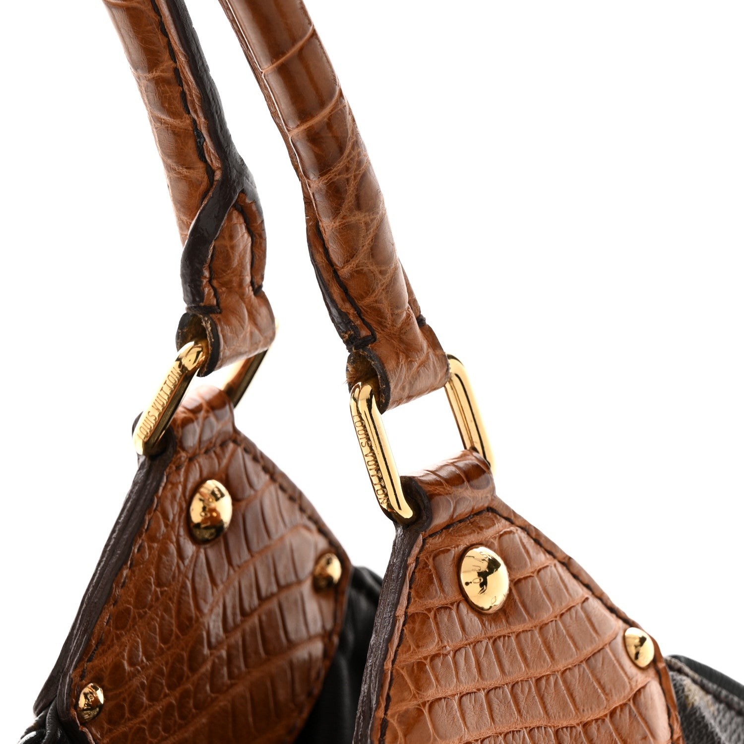 Louis Vuitton Monogram Alligator Trim Mahina XL 11 of 12