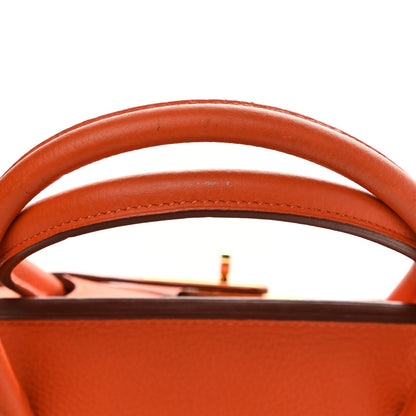 Hermes Togo Birkin 40 Feu 19 of 27