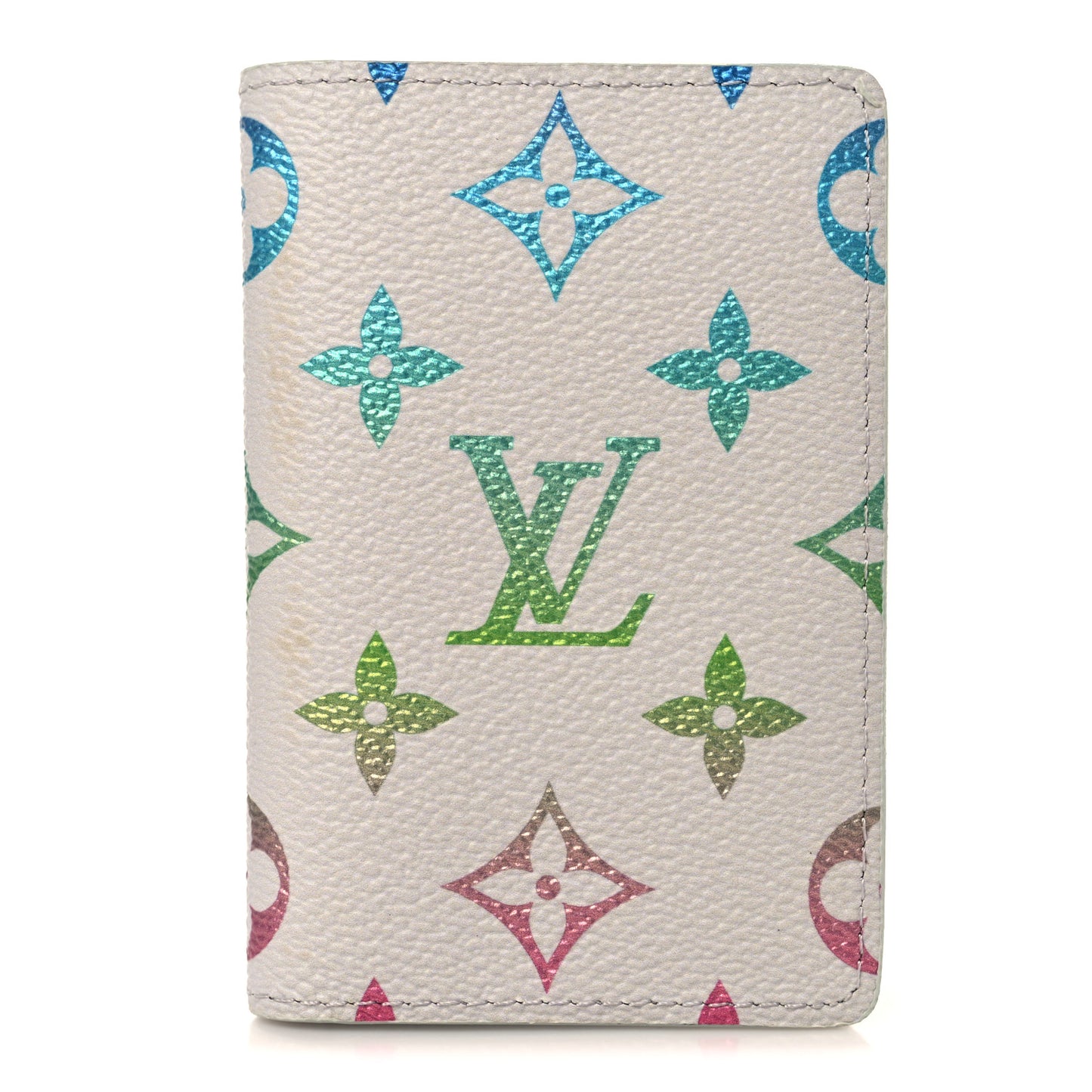 Monogram Pocket Organizer Gradient Grey
