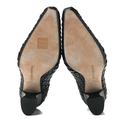 Bottega Veneta Nappa Intrecciato Ankle Boots 36 Black 7 of 11