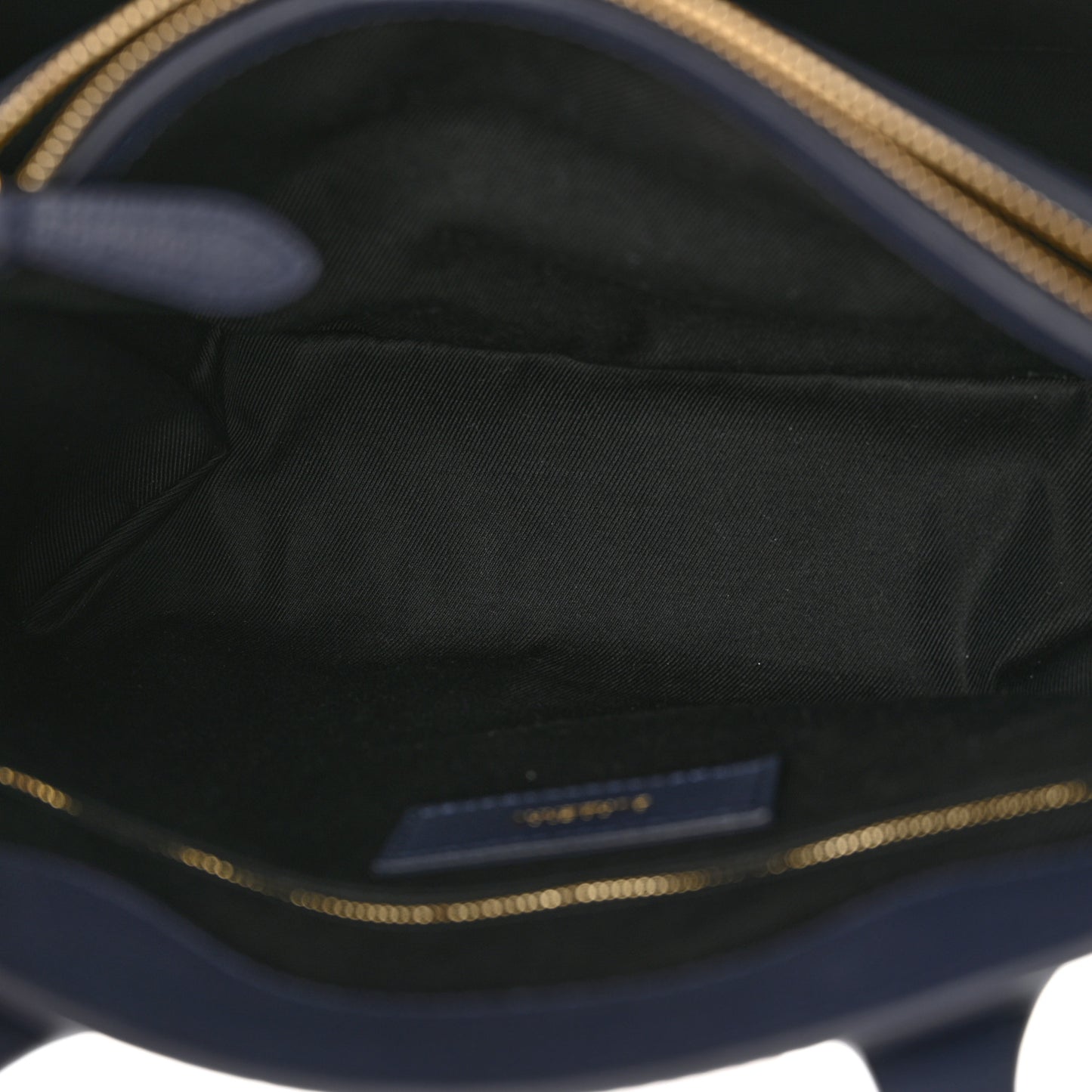 Derby Calfskin Vintage Check Medium Banner Tote Regency Blue
