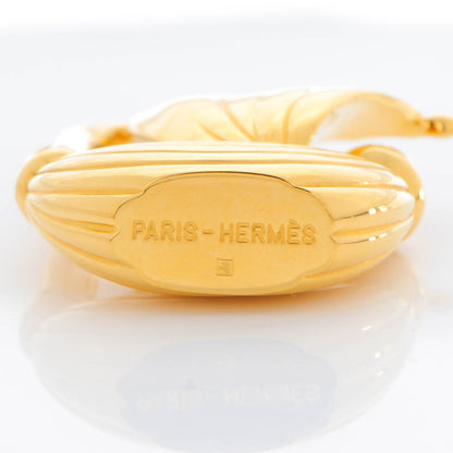 Hermes Annee L’Air De Paris Sailing Boat Cadena Lock Charm Gold 3 of 3