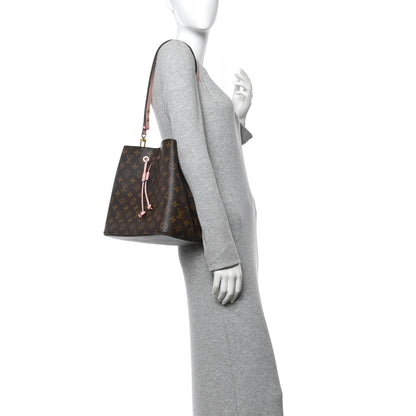 Louis Vuitton Monogram Neonoe MM Rose Poudre 2 of 9