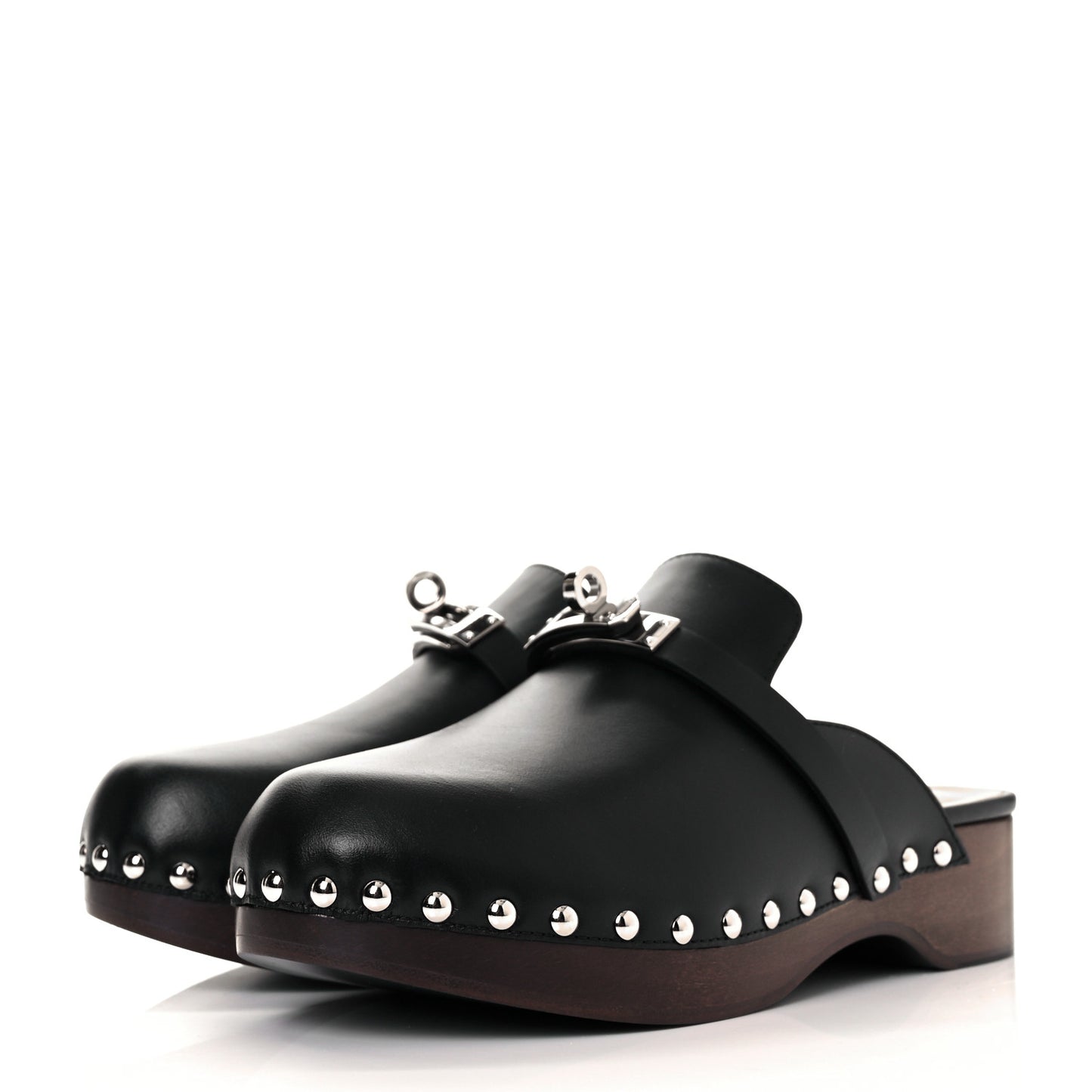 Calfskin Carlotta Mules 35 Black