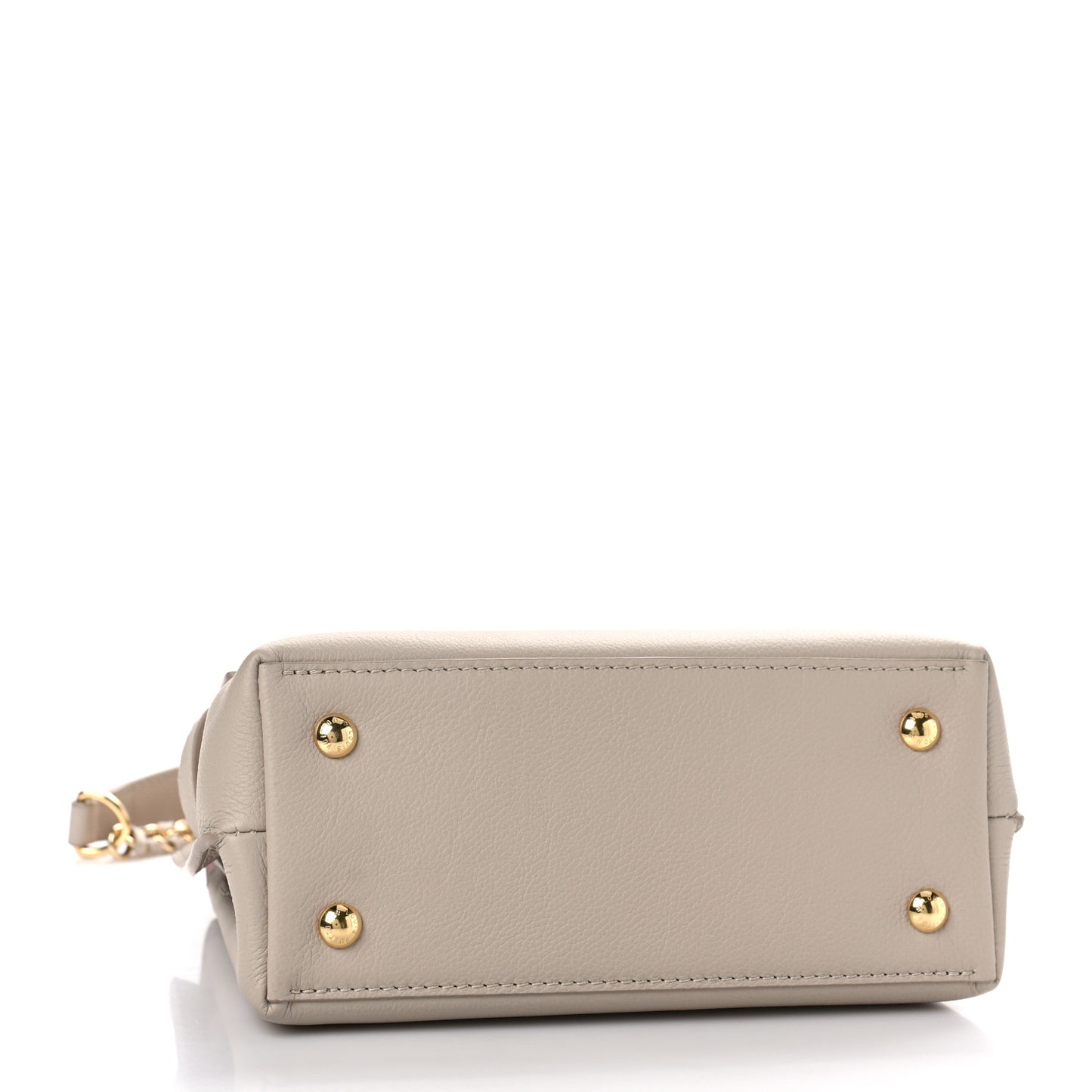 Soft Calfskin Mini Lockme Ever Greige