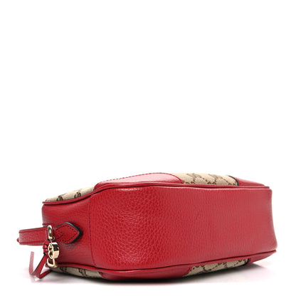 Gucci Monogram Mini Bree Messenger Bag Red 4 of 11