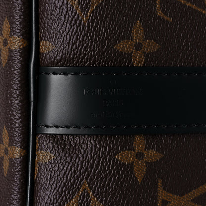 Louis Vuitton Monogram Macassar Keepall Bandouliere 45 6 of 11