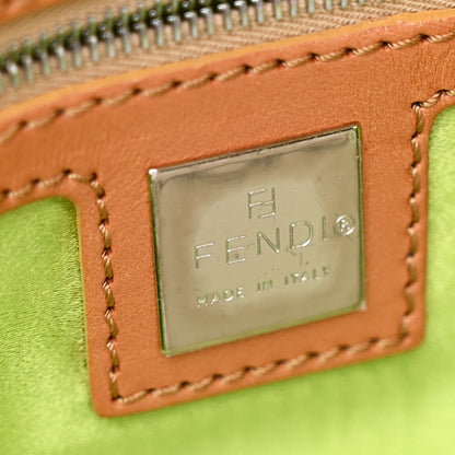 Fendi Woven Straw Baguette Green 6 of 14