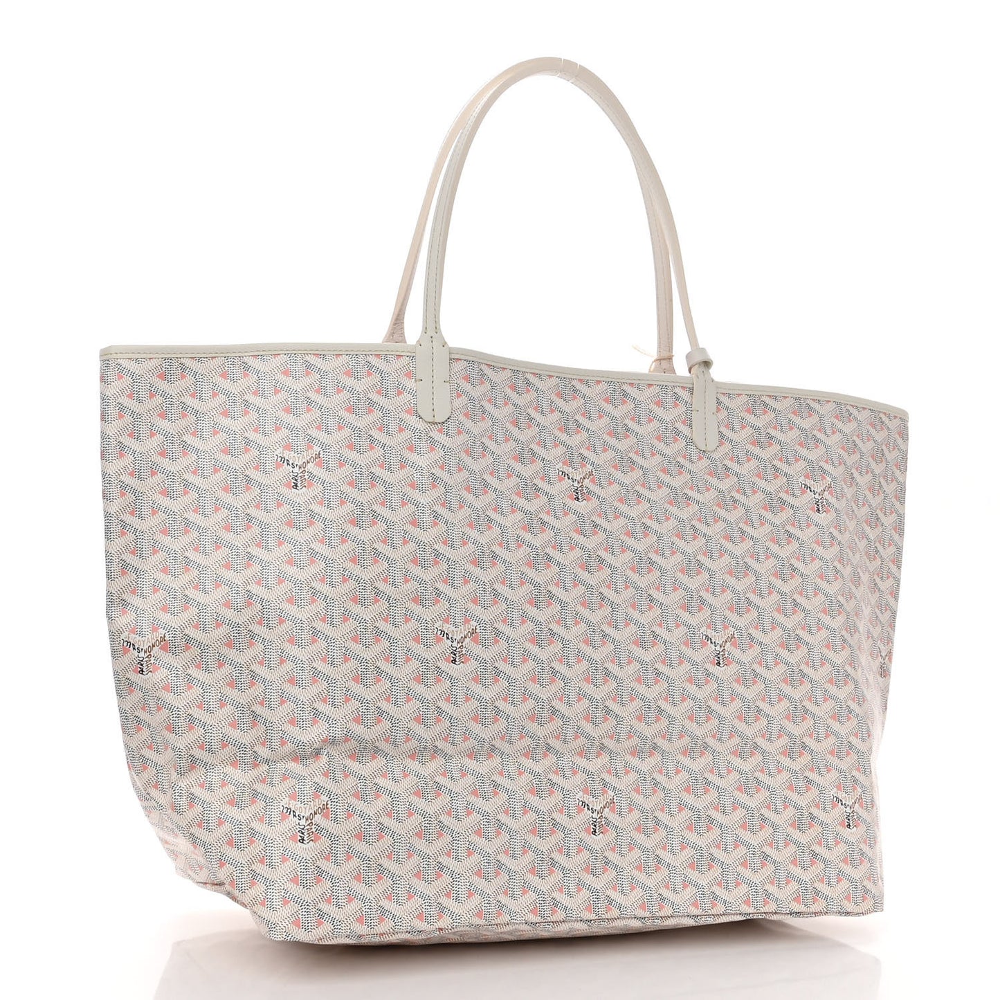 Goyardine Saint Louis Claire Voie GM White Pink