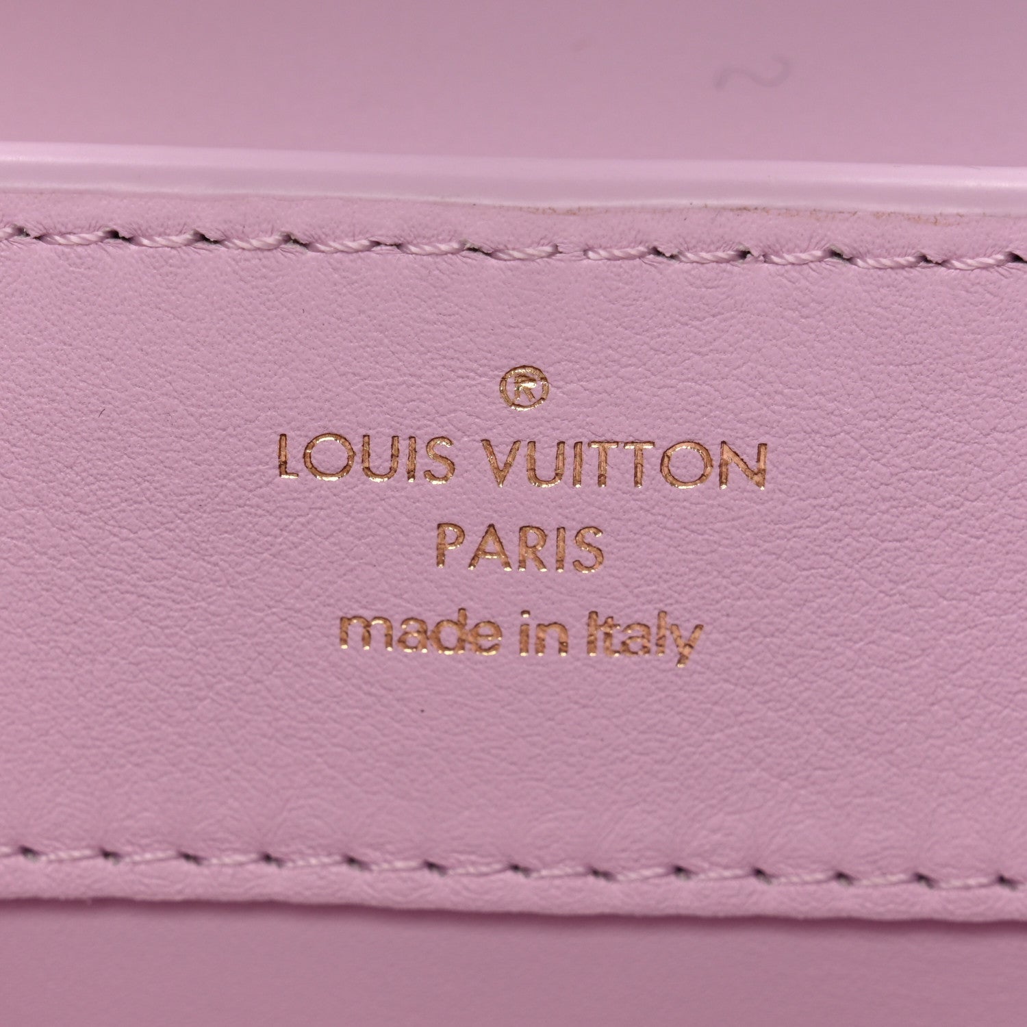 Louis Vuitton Smooth Calfskin Swarovski Crystal Mini Capucines Wisteria Purple 7 of 11