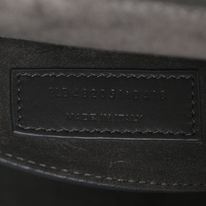 Saint Laurent Smooth Calfskin Suede Medium Bellechasse Grey 8 of 16