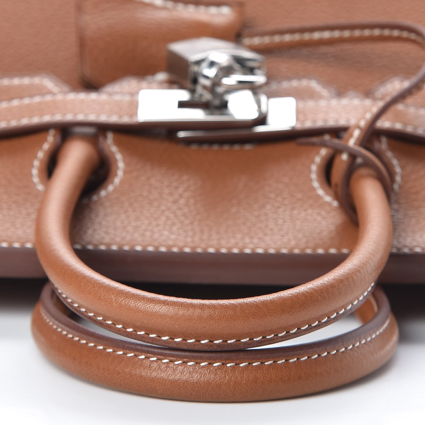 Natural Barenia Faubourg Birkin 25 Fauve