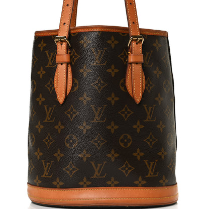 Louis Vuitton Monogram Petit Bucket 23 8 of 16