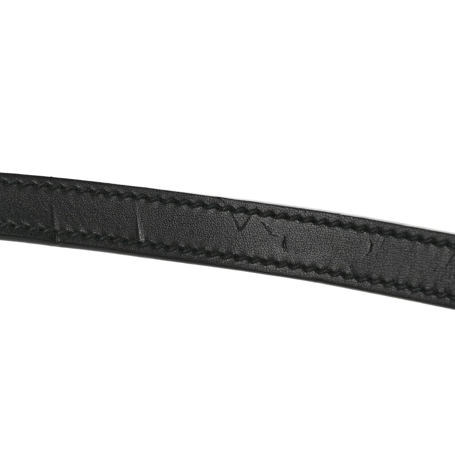 Saint Laurent Smooth Calfskin Mini Classic Monogram Kaia Belt Black 14 of 14