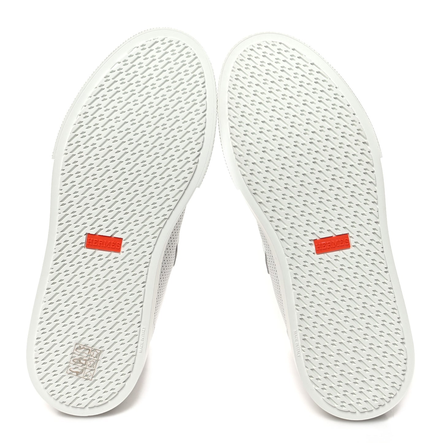 Calfskin Perforated Daydream Sneakers 39 White