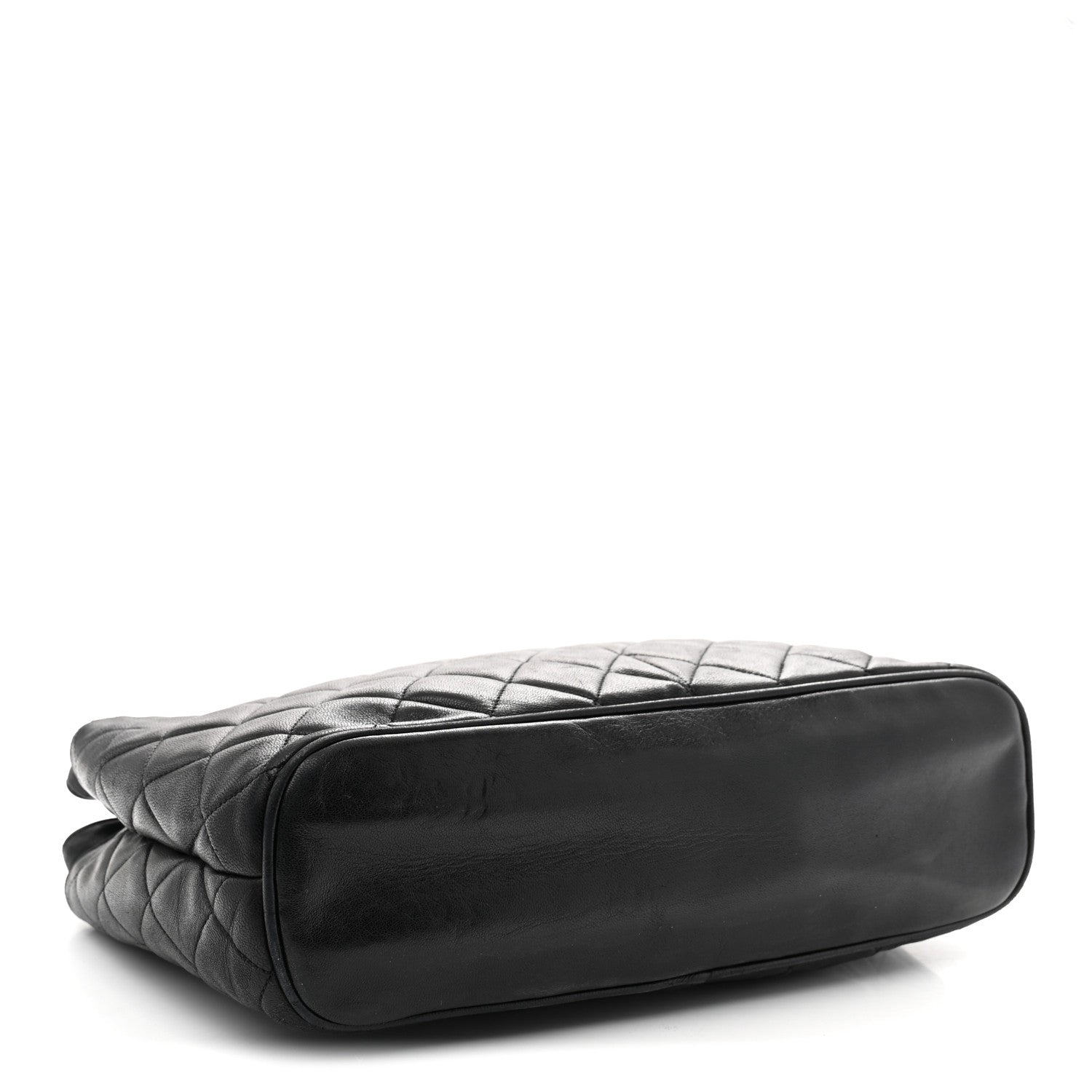 Chanel Lambskin Quilted Shoulder Bag Black 4 of 10