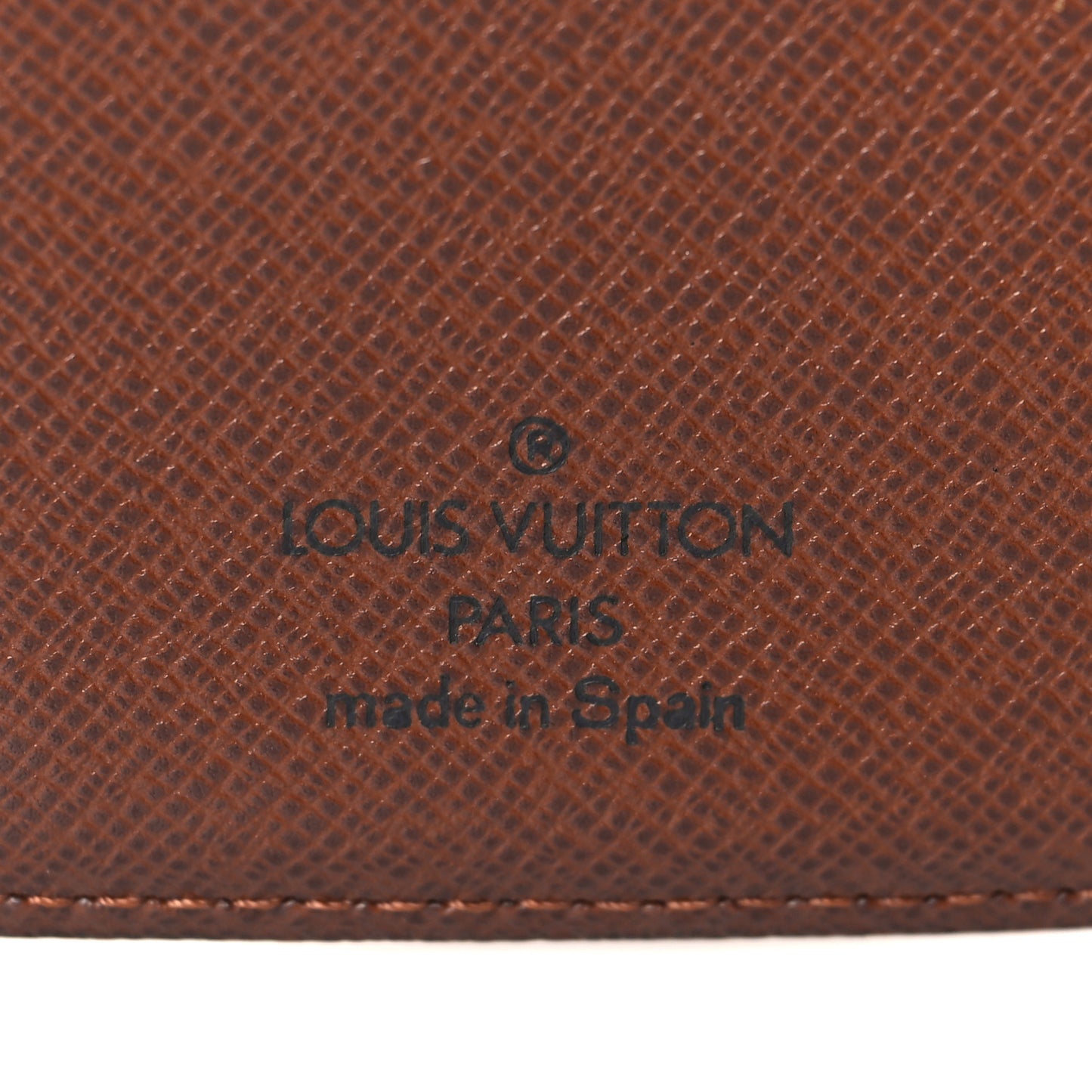 Monogram Small Ring Agenda Cover