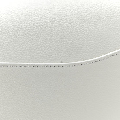 Balenciaga Grained Calfskin Neo Classic Silver Hardware Large Top Handle Bag White 13 of 15