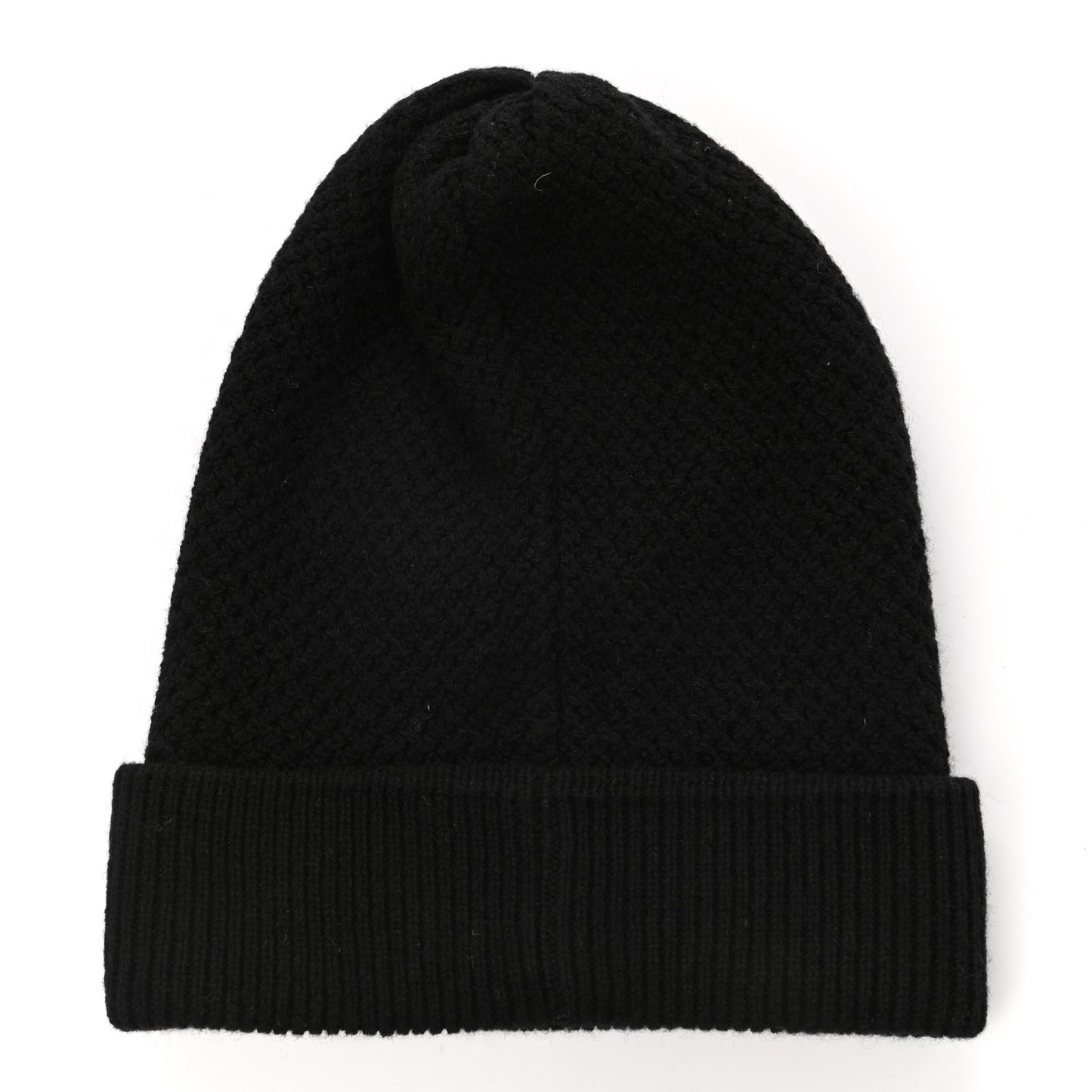 Cashmere CC Logo Beanie Hat Black