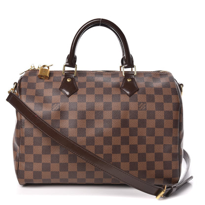 Louis Vuitton Damier Ebene Speedy Bandouliere 30 1 of 13