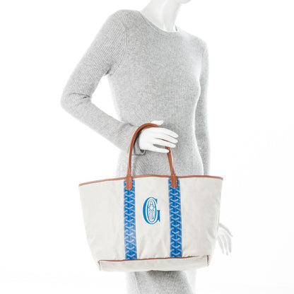 Goyard Goyardine Reversible Pertuis PM Sky Blue 3 of 10