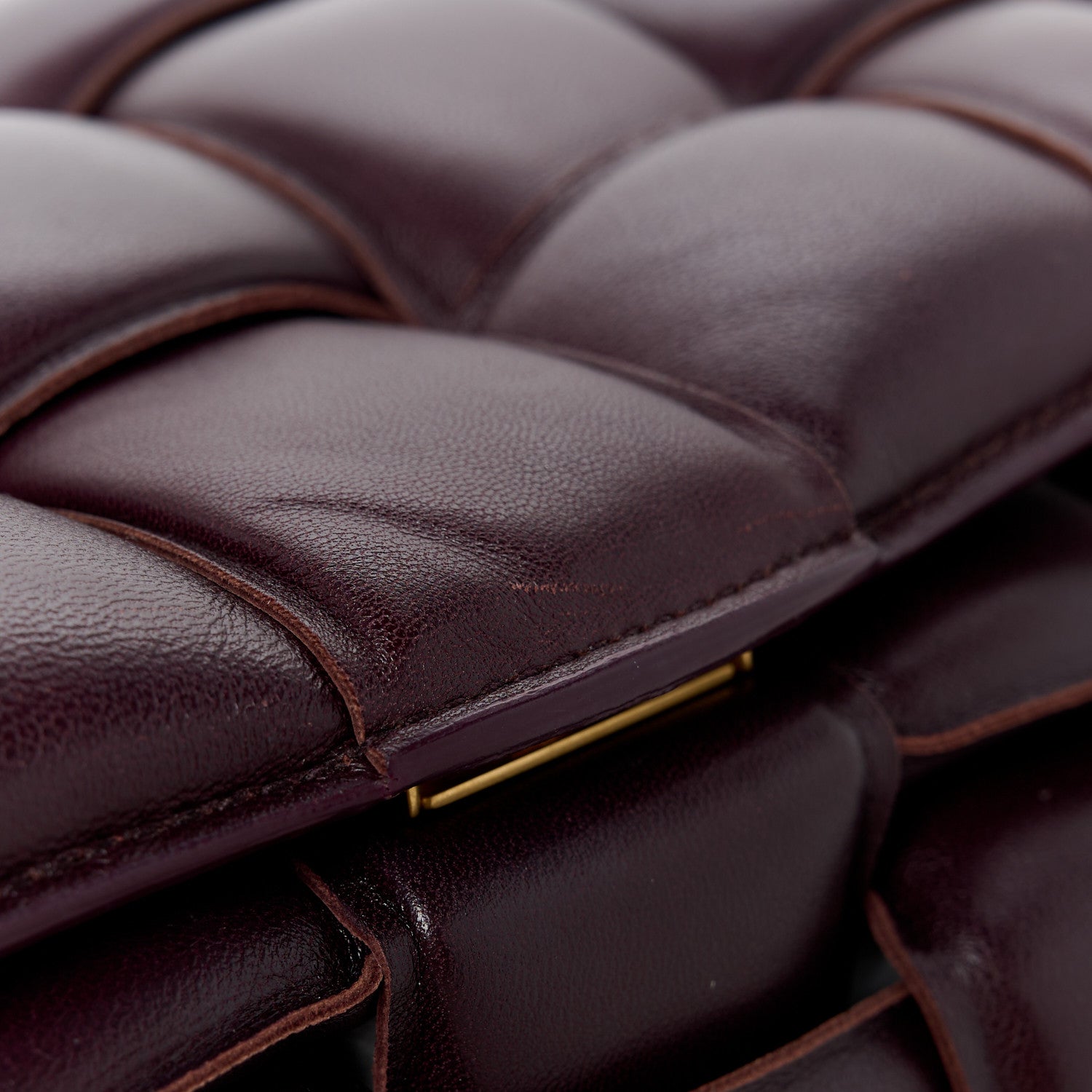 Bottega Veneta Nappa Maxi Intreccio Padded Cassette Crossbody Bag Grape 14 of 16