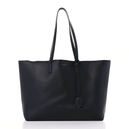 Saint Laurent Calfskin Large Shopping Tote Black 3 of 15