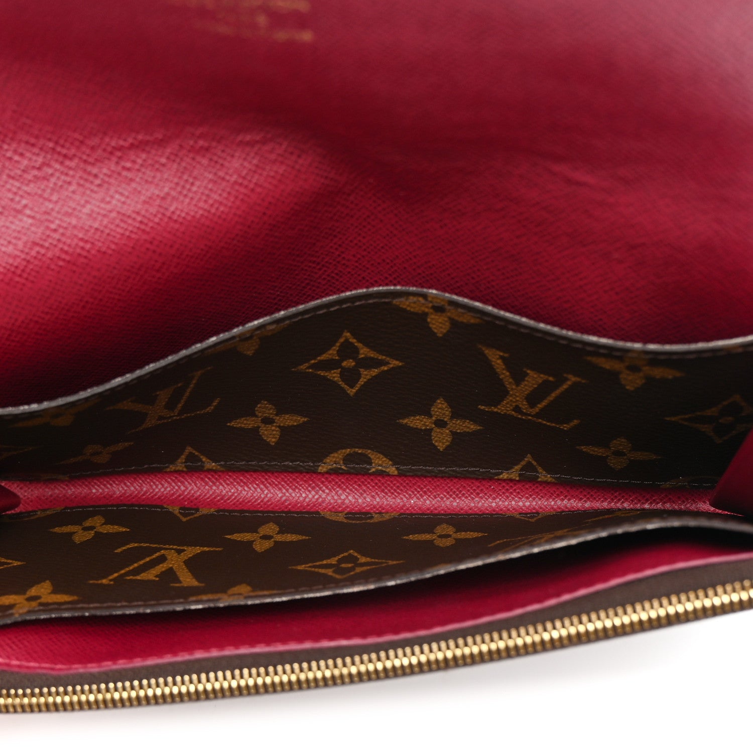 Louis Vuitton Monogram Emilie Wallet Fuchsia 6 of 14