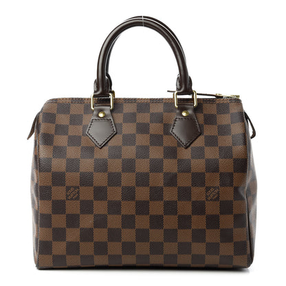 Louis Vuitton Damier Ebene Speedy 25 1 of 10
