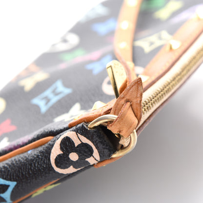 Louis Vuitton Monogram Multicolor Pochette Accessories Black 14 of 14