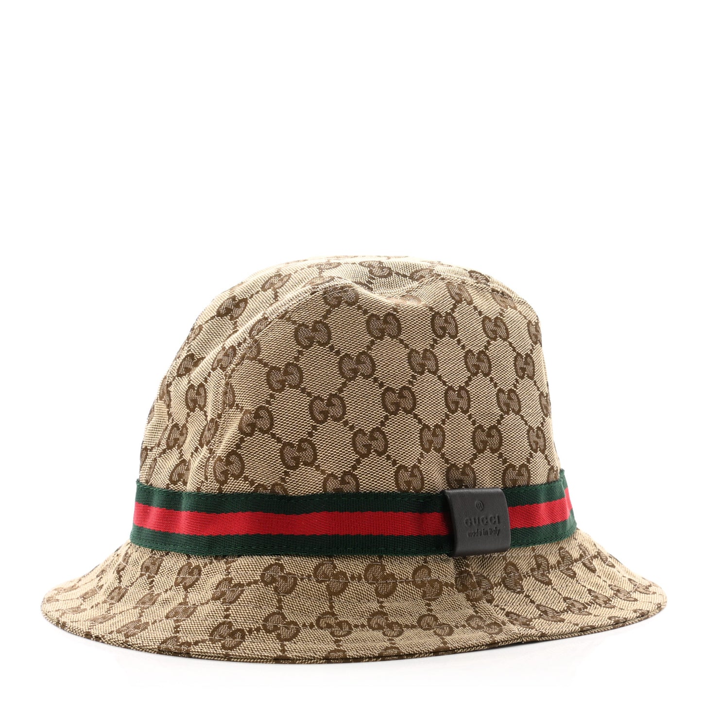 Monogram Web Bucket Hat XL Brown