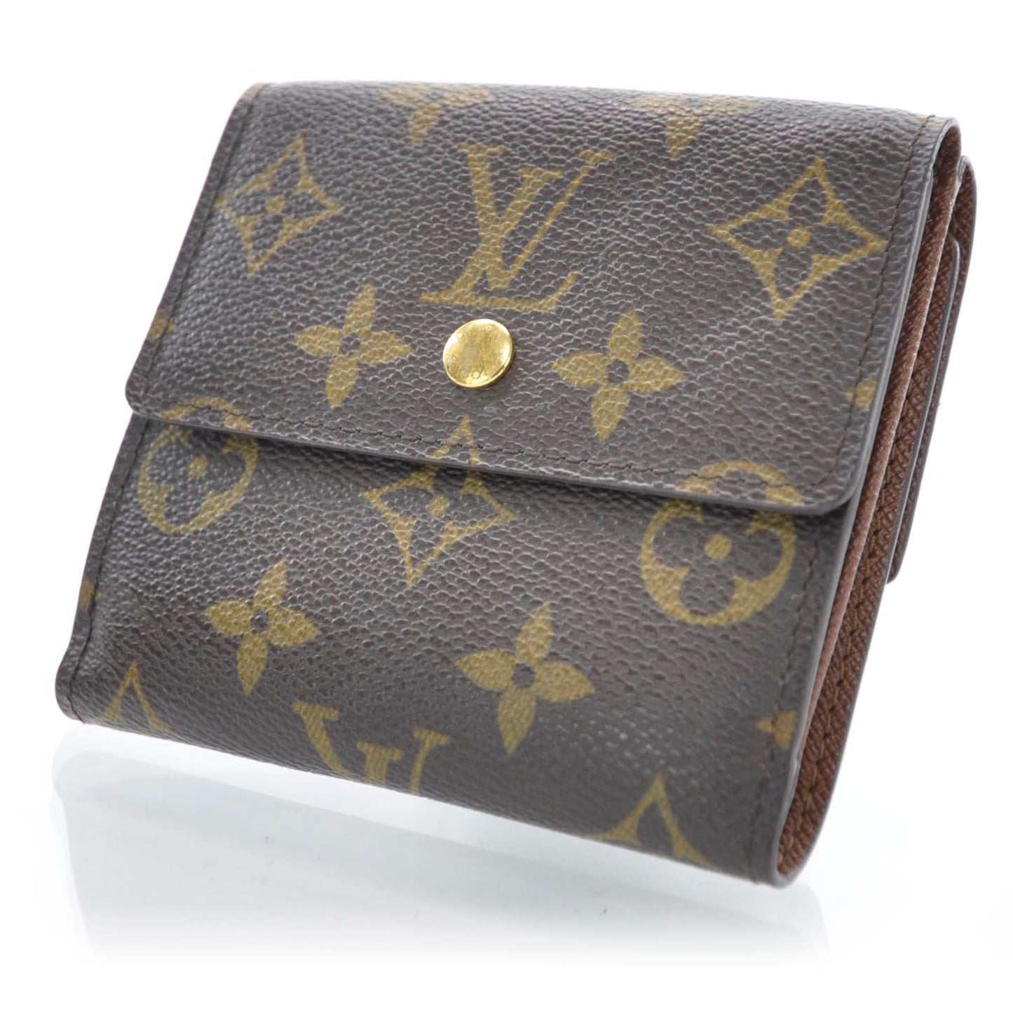 Monogram Porte-Monnaie Billets Cartes Credit Wallet