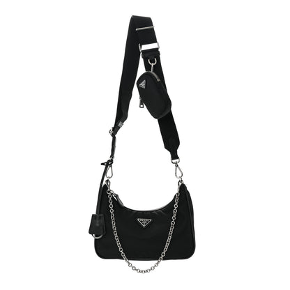 Prada Nylon Re-Edition 2005 Shoulder Bag Black 1 of 14