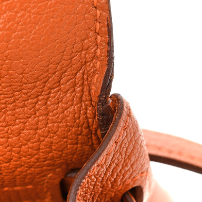 Hermes Chevre de Coromandel Kelly Retourne 32 Orange 13 of 13