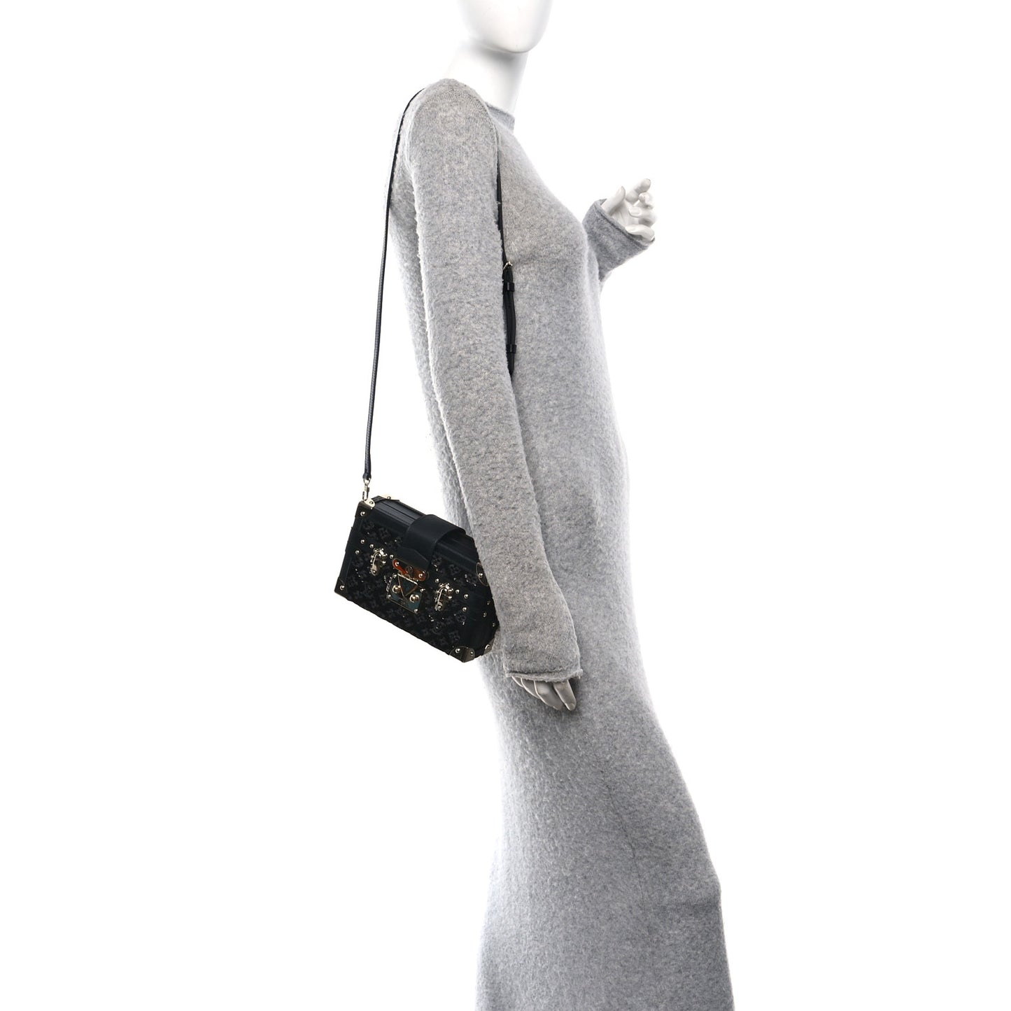 Sequins Petite Malle Black