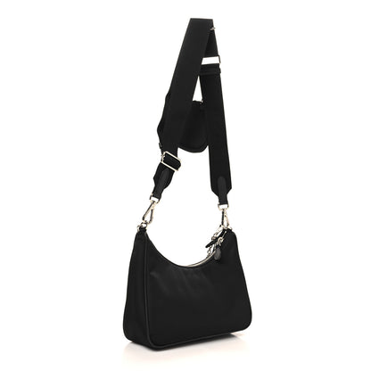 Prada Nylon Re-Edition 2005 Shoulder Bag Black 3 of 10