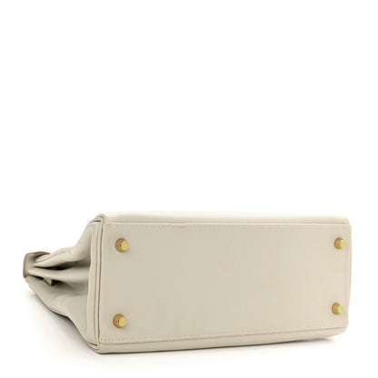 Hermes Evercolor Kelly Retourne 28 Gris Perle 4 of 11