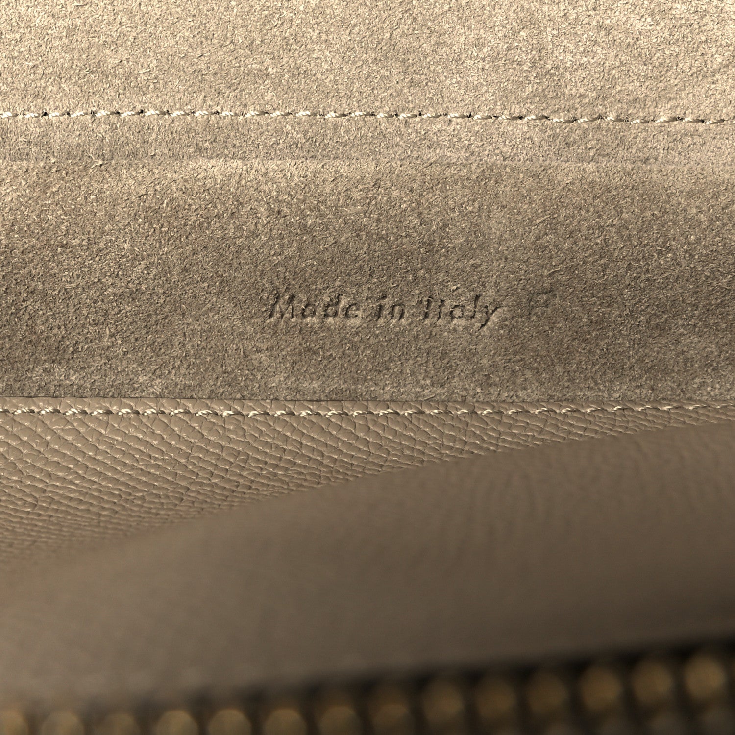 Celine Grained Calfskin Nano Belt Bag Light Taupe 7 of 12