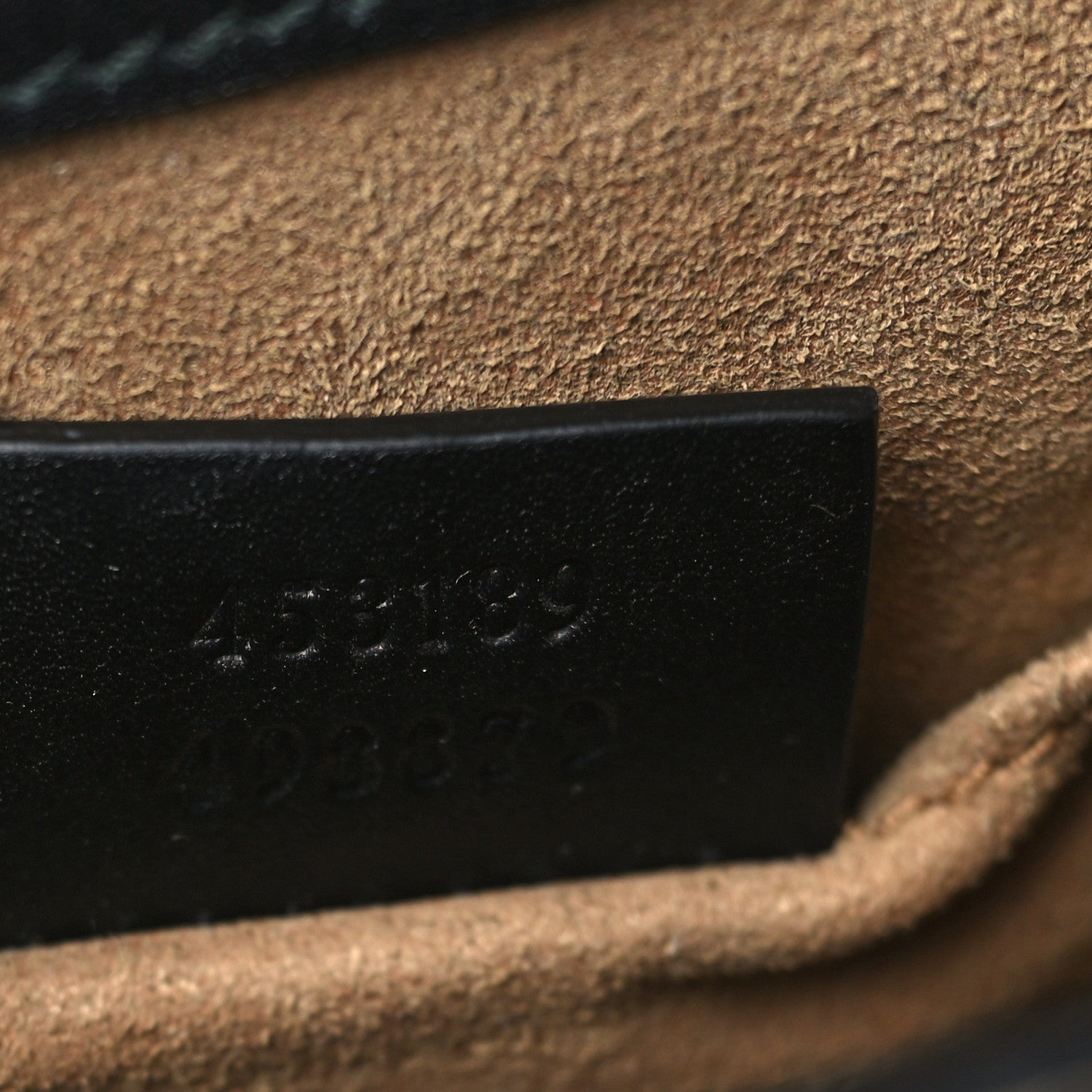 Gucci GG Supreme Monogram Web Medium Padlock Messenger Shoulder Bag Black 7 of 9