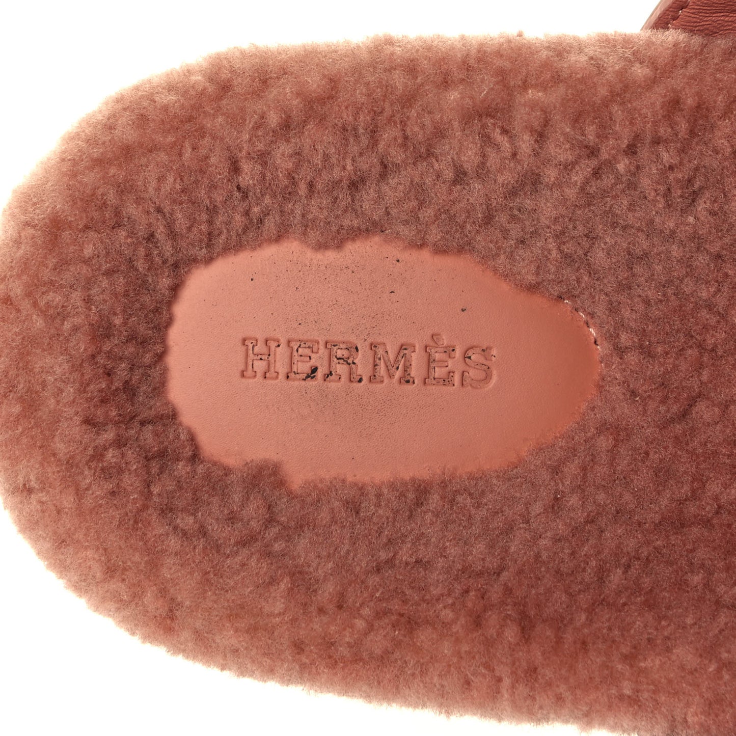 Suede Goatskin Woolskin Womens Chypre Sandals 40 Rose Aube