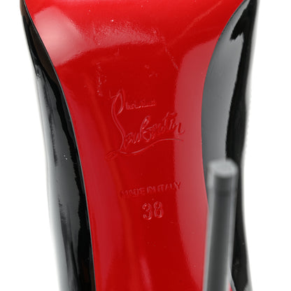 Christian Louboutin Patent So Kate 100 Pumps 38 Black 6 of 9