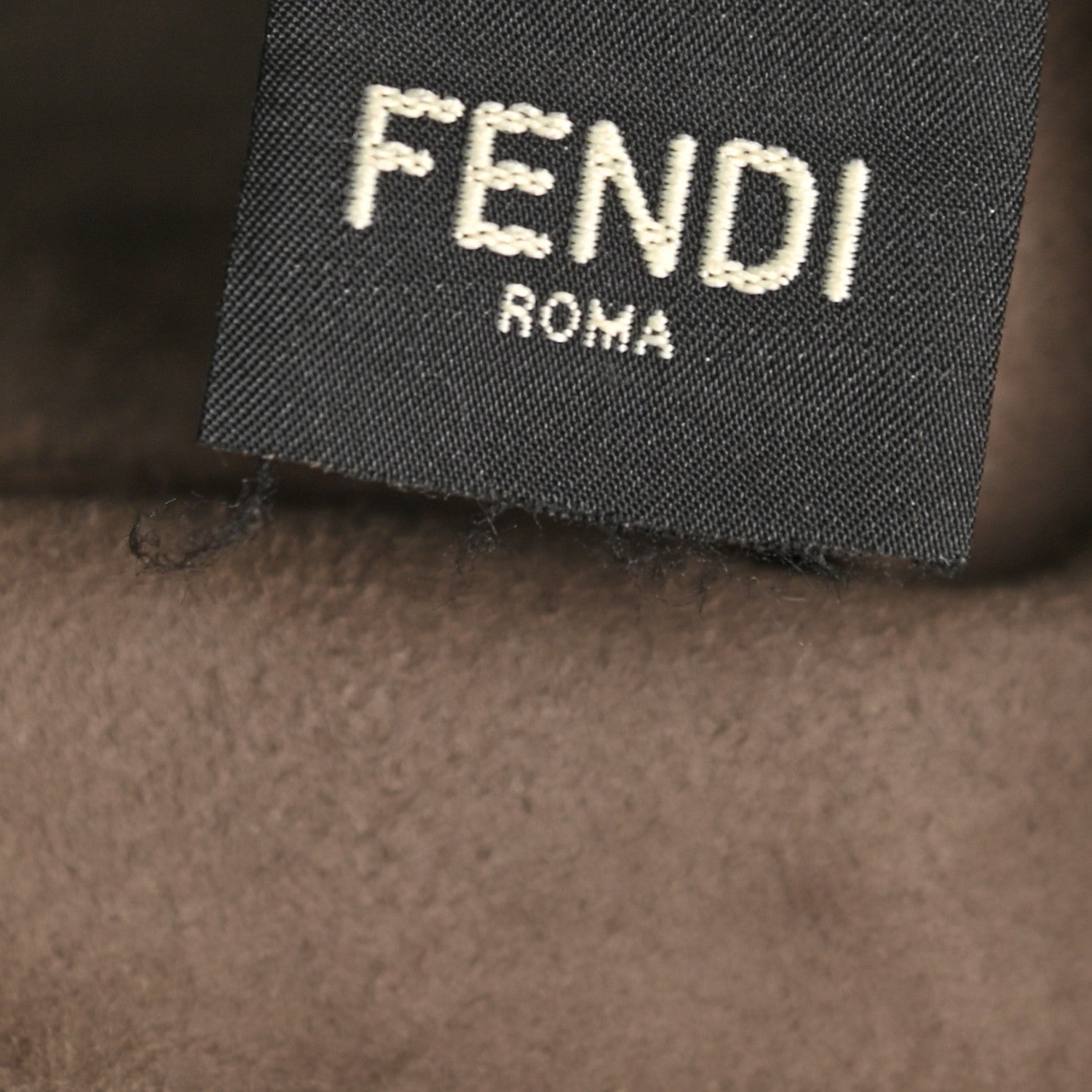 Fendi Vitello Grace Matte F is Fendi Grande Mon Tresor Bucket Bag Argilla 11 of 11