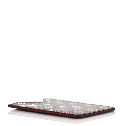 Louis Vuitton Monogram Multicolor Mirror and Case Pouch Black 5 of 10