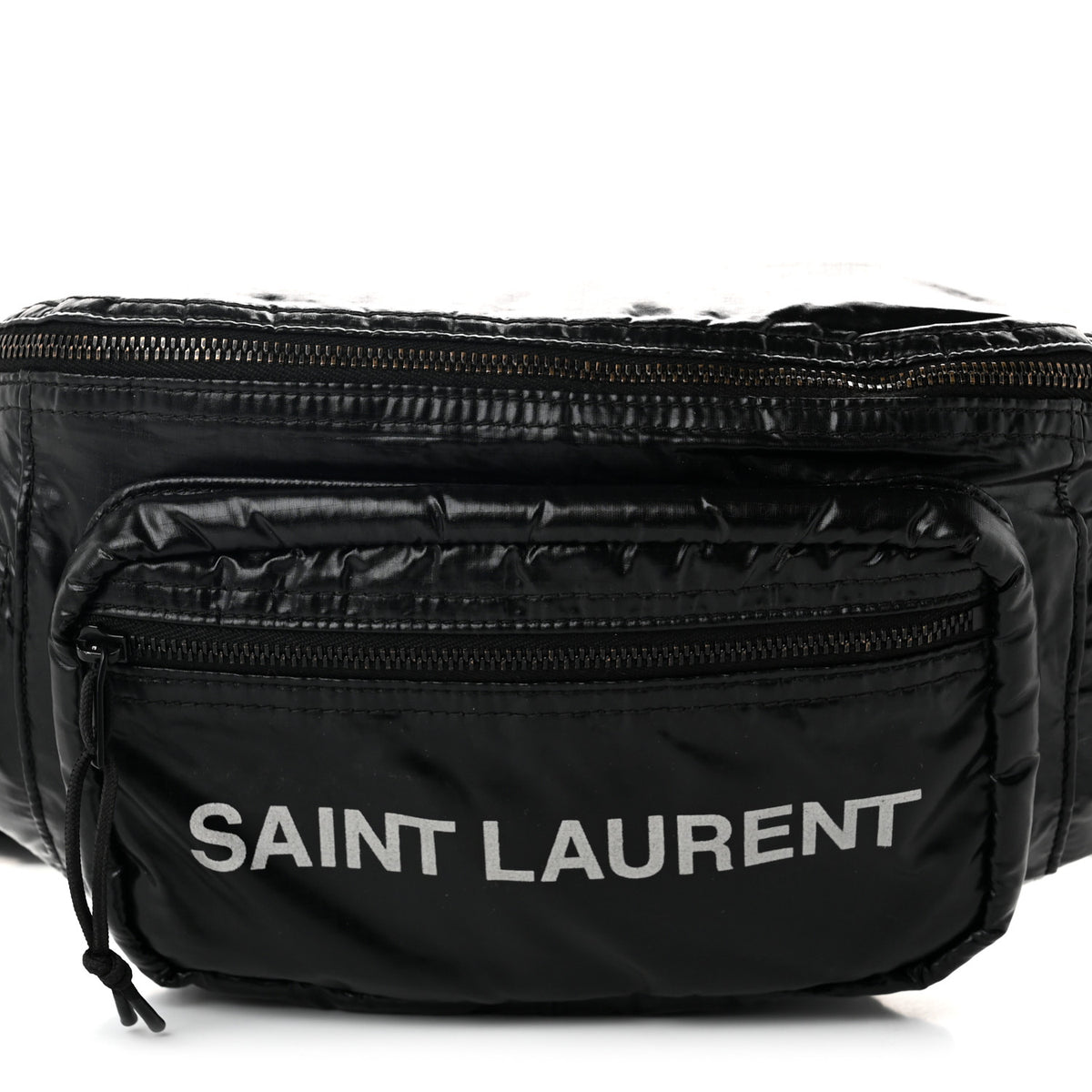 Saint Laurent Nylon Logo Nuxx Body Belt Bag Black 6 of 8