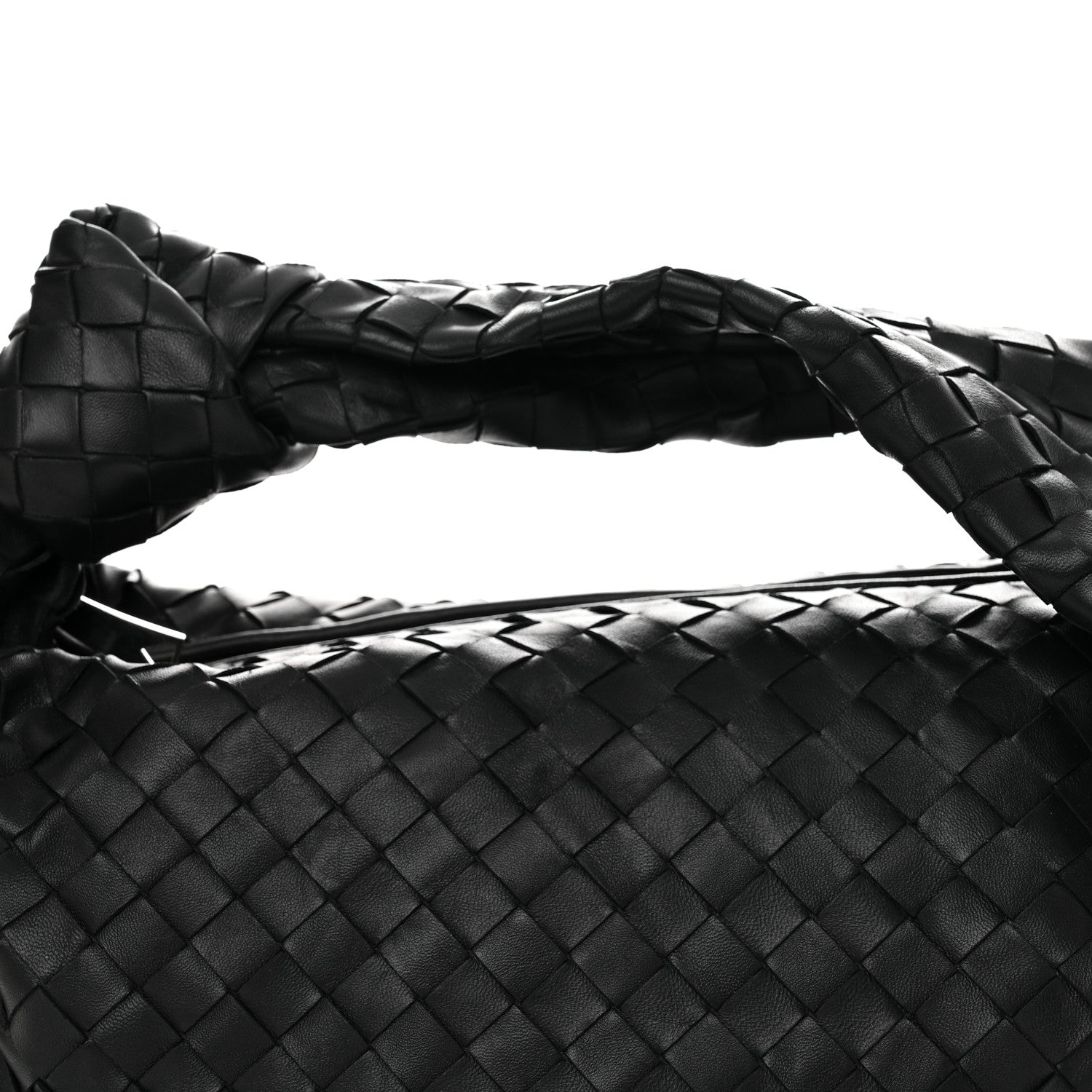 Bottega Veneta Nappa Intrecciato Teen Jodie Hobo Black 8 of 10